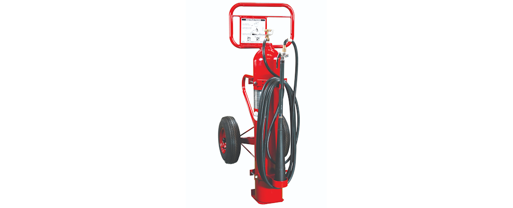 Amerex CO2 Fire Extinguishers, Handheld+ Wheeled