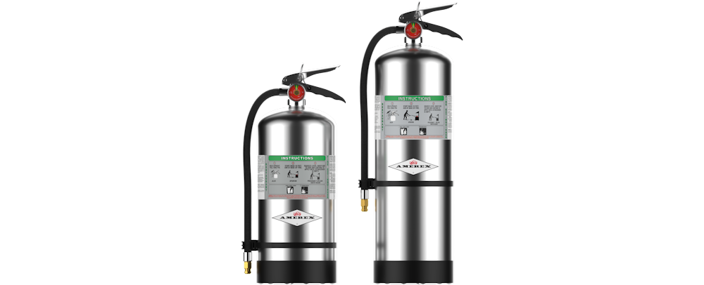 Class K Wet Chemical Fire Extinguishers by Amerex