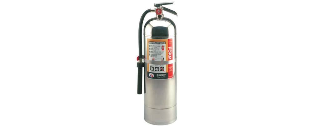 Badger Foam Fire Extinguishers