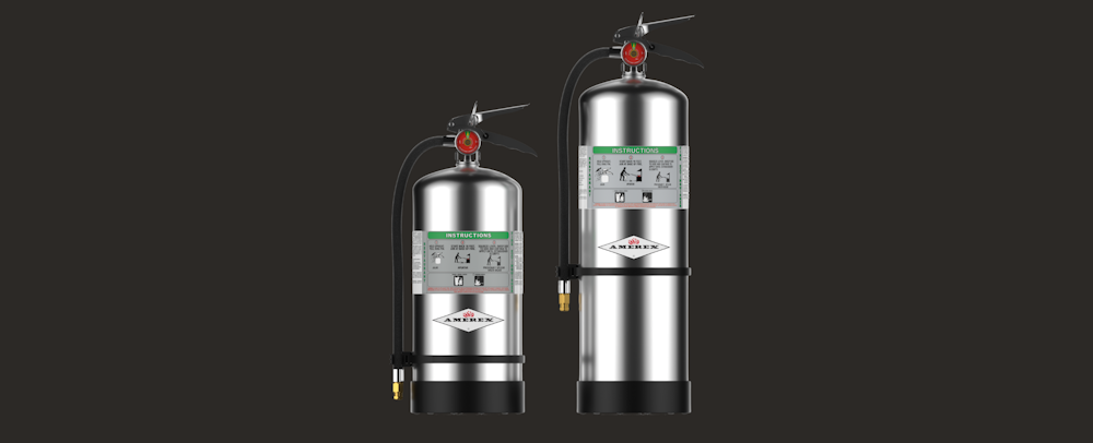 Class K Wet Chemical Fire Extinguishers by Amerex
