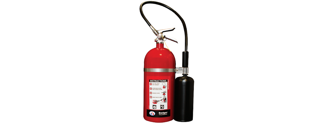 Badger Carbon Dioxide Fire Extinguishers