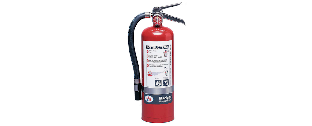 Badger Dry Chemical Fire Extinguishers